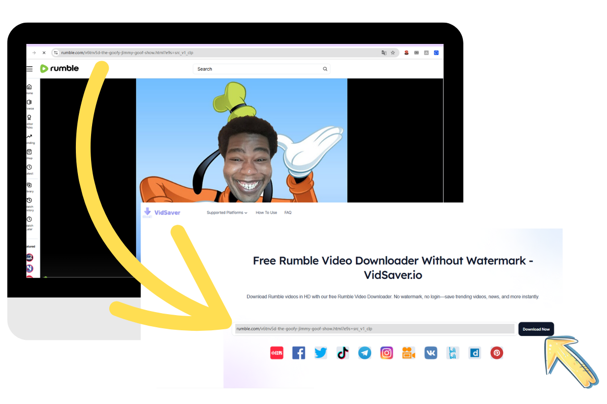 Rumble video downloader