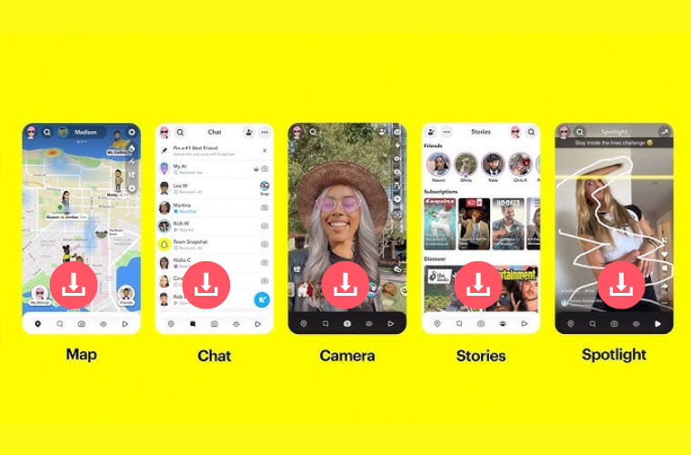 Snapchat video downloader